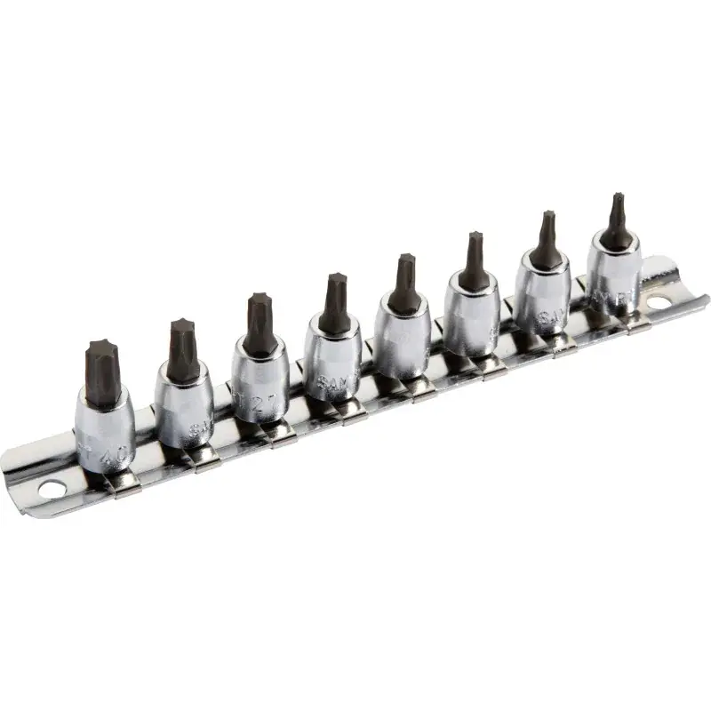 Meilleure Vente Rack 8 Douilles Torx 1/4‘‘ SAM Outillage – RT-J8R