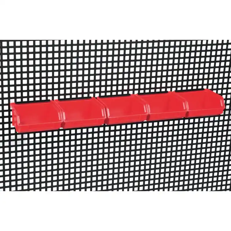 5 Bacs Plastiques 100 X 50 X 90 Mm avec Support SAM Outillage – RC-61 Retour Gratuit