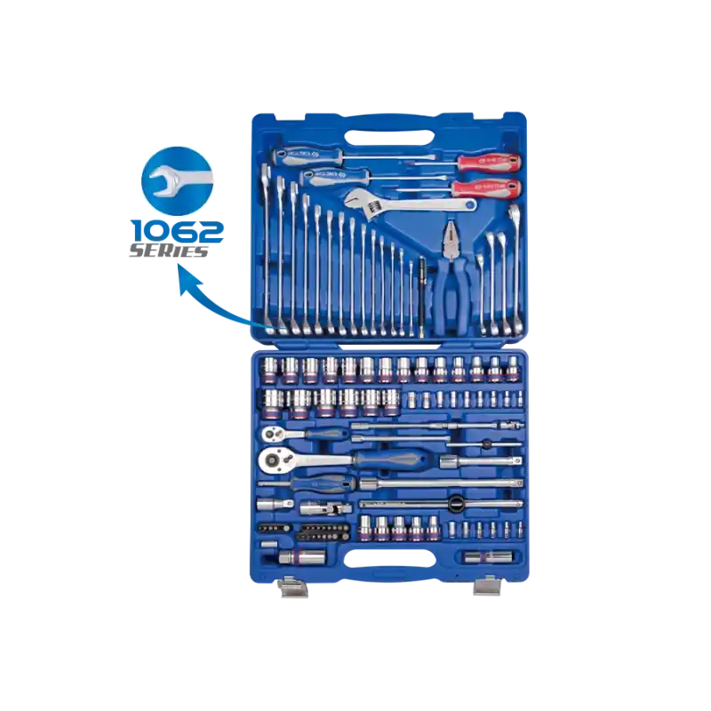 Prix Réduit Coffret De Douilles 1/2" 1/4" + Accessoires - 103 Pièces King Tony - 7503MR01