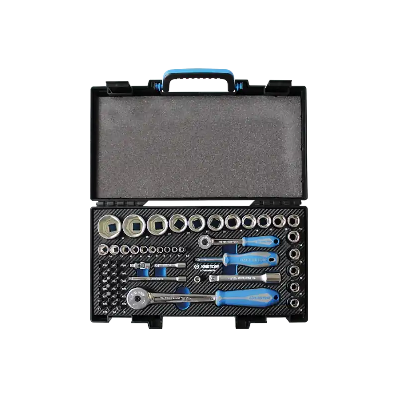 Coffret Eva 1/2&Prime; Et 1/4&Prime; 55 Pièces King Tony – 7555MRE10 Remise