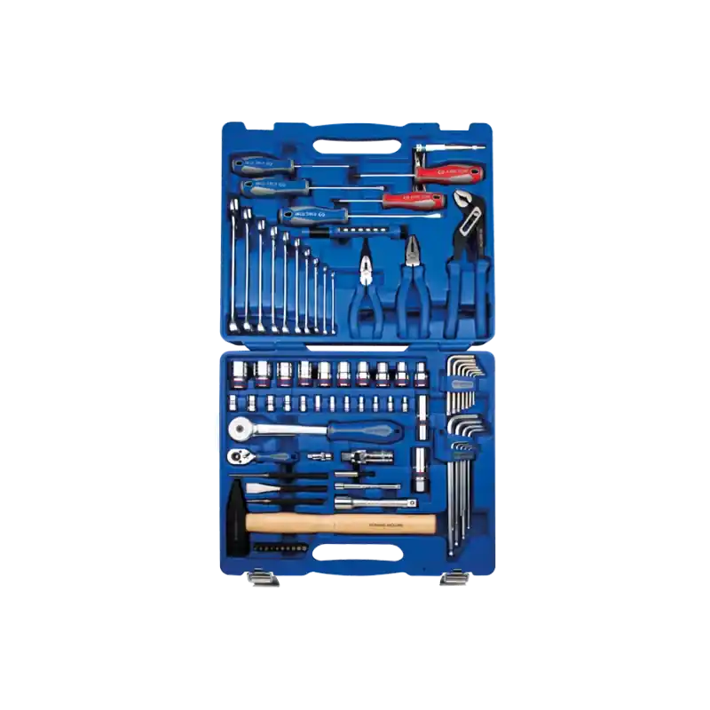 Coffret 81 Pièces 1/2&Prime; 1/4&Prime; + Accessoires King Tony – 7581MR01 Seulement Aujourd&rsquo;hui