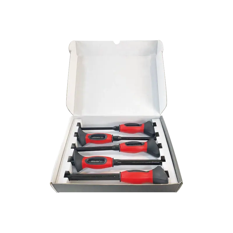 Offre Exclusive Coffret Carton De 5 Chasses-Axes En Acier Avec Poignée Bi-Matière King Tony – 76629P