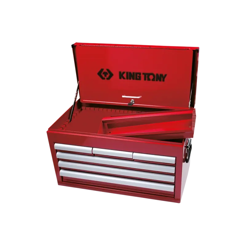 Coffre À 6 Tiroirs Sur Roulement + Bac King Tony - 874116B Prix Bas