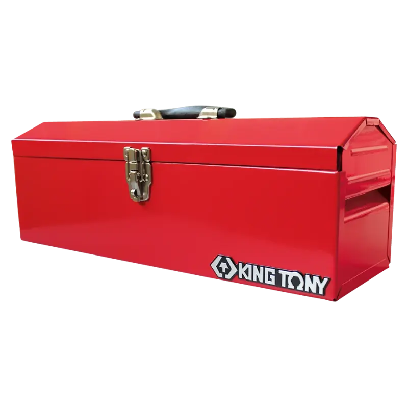 Caisse À Outils 1 Compartiment + Bac Rangement 484X154X165Mm King Tony - 87A03AUS Offre Exclusive