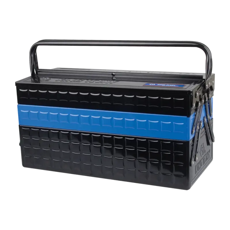 Meilleur Choix Caisse À Outils 470X220X260Mm - Finition Bleue Et Noire King Tony - 87A05A0KB
