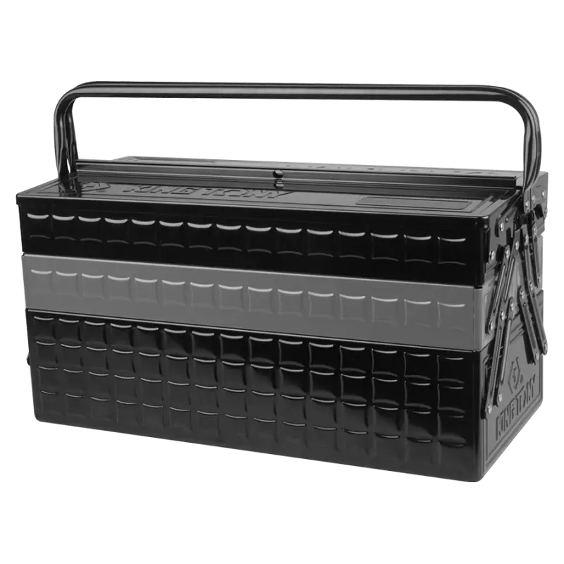 Commander Vite Caisse À Outils 470X220X260Mm - Finition Grise Et Noire King Tony - 87A05A0KG