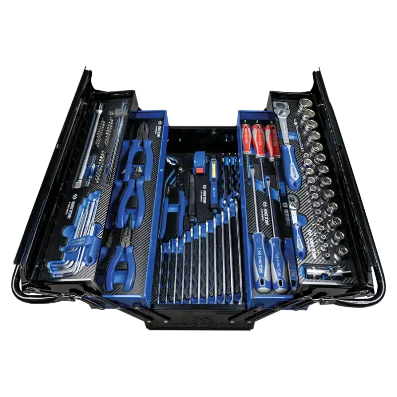 Caisse À Outils 100 Pièces - Bleue King Tony - 902100MKB2 Commander Maintenant