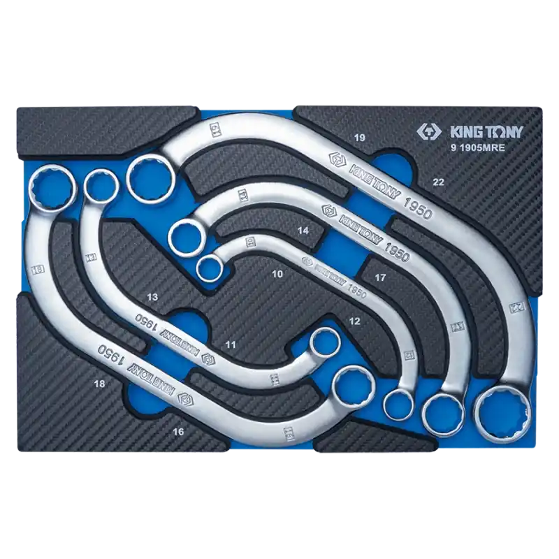 Module Mousse + Pp De 5 Clés Polygonales Demi-Lune Pour Servante King Tony - 91905MRE Commande En Gros