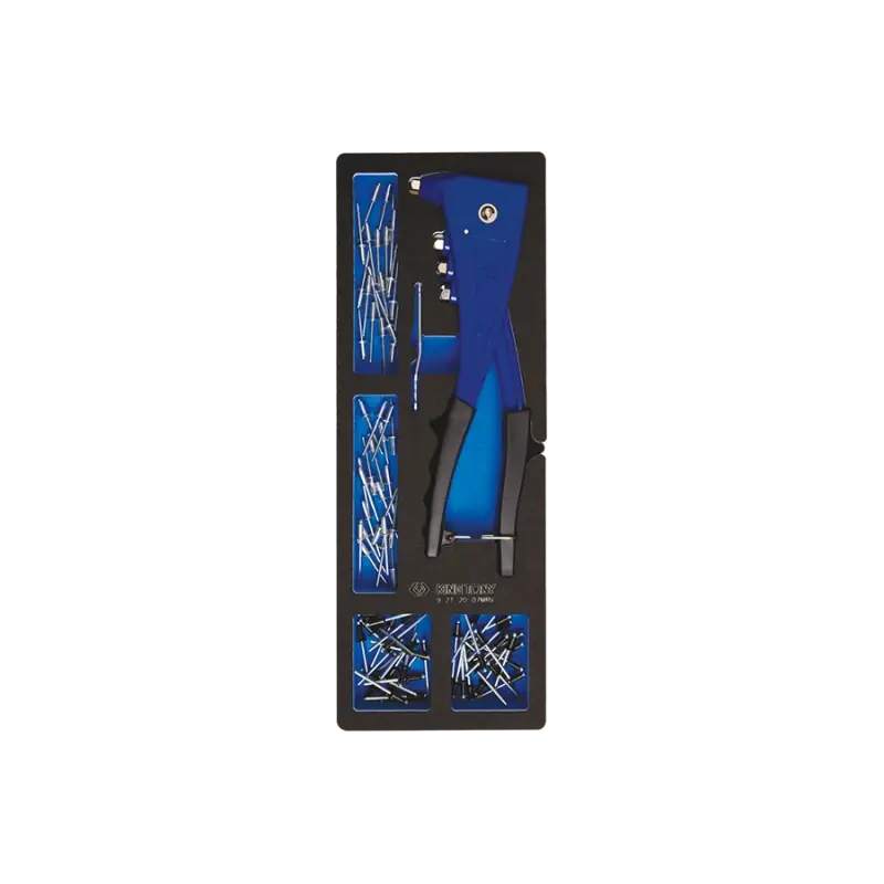 Module Mousse 121 Pièces Pince À Riveter 2.4-4.8Mm Avec Rivets King Tony - 9212007MRV Prix Choc