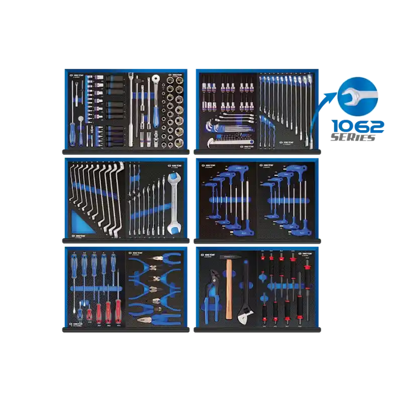 Offre Spéciale Composition 187 Outils Evawave King Tony - 932187MED1