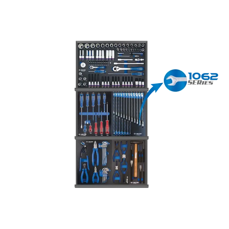 Vente Flash Composition 155 Outils Plateaux Evawave (277155G/477110G) King Tony – 934008MED8