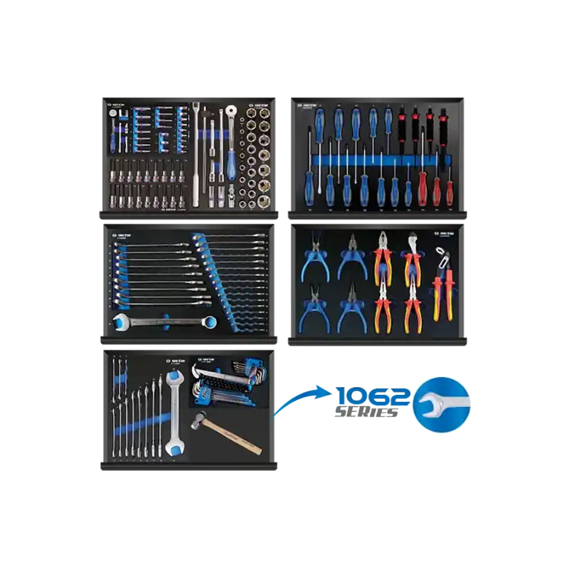 Composition 166 Outils Plateaux Evawave King Tony - 934016MED4 Achat Immédiat
