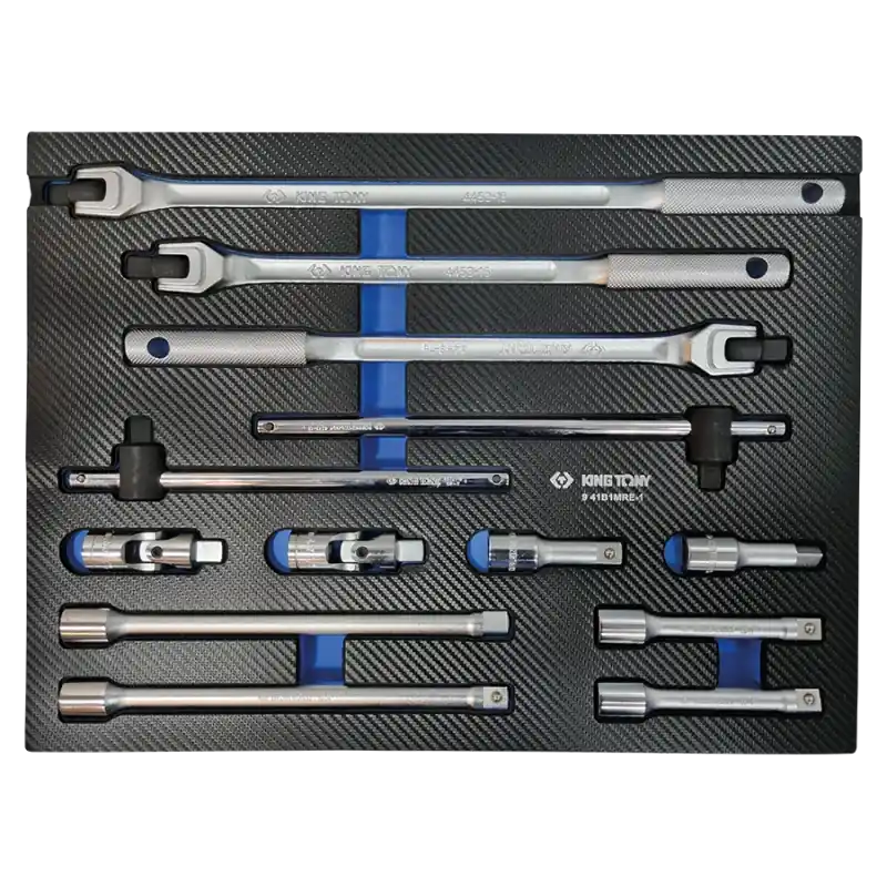 Module Mousse Pour Présentoir 13 Pièces Accessoires 1/2" King Tony - 941B1MRE1 Authentique