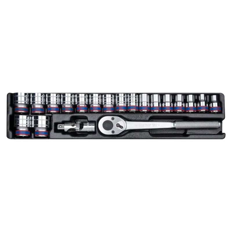 Achetez Aujourd&rsquo;hui Module Douilles 1/2&Prime; 6 Pans – 20 Pièces King Tony – 94319MR02