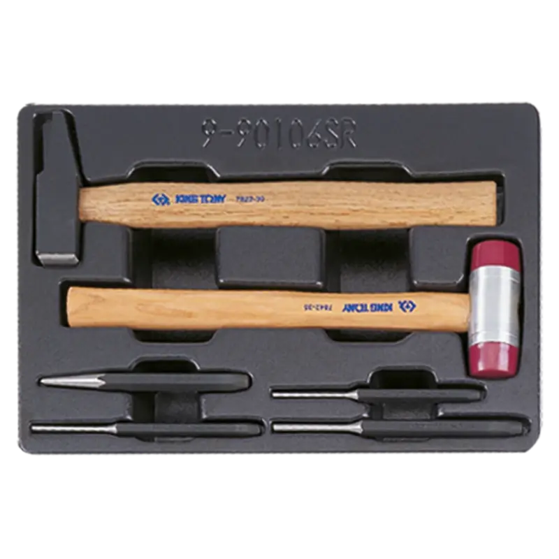 Haute Qualité Module Servante 6 Pièces Outils De Frappe King Tony - 990106SR