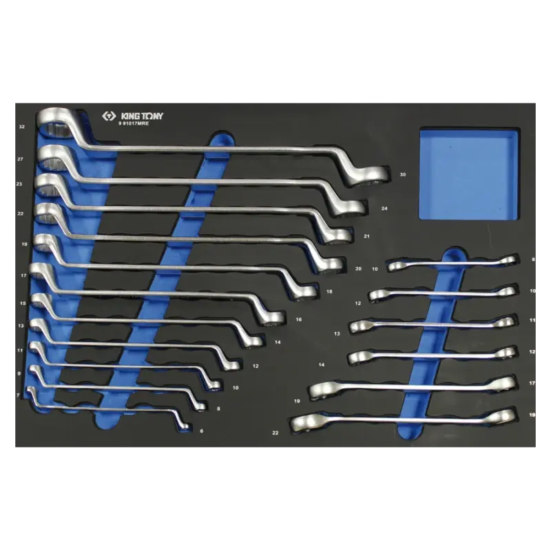Acheter Direct Module Mousse + Pp 17 Pcs Clés Polygonales Et Tuyauter King Tony – 991017MRE