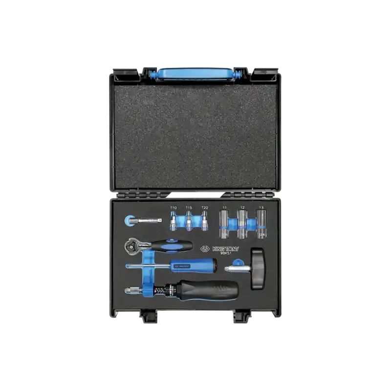 Jusqu'à Épuisement Des Stocks Kit De Serrage Contrôlé Pour Tpms - 11Pièces King Tony - 9BK51E