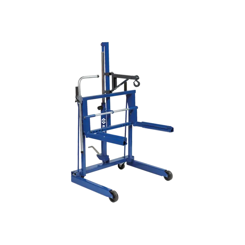 Chariot Porte-Roues Hydraulique Pour Camionnette, Camion Et Bus 500Kg King Tony - 9HYCM5 Certifié