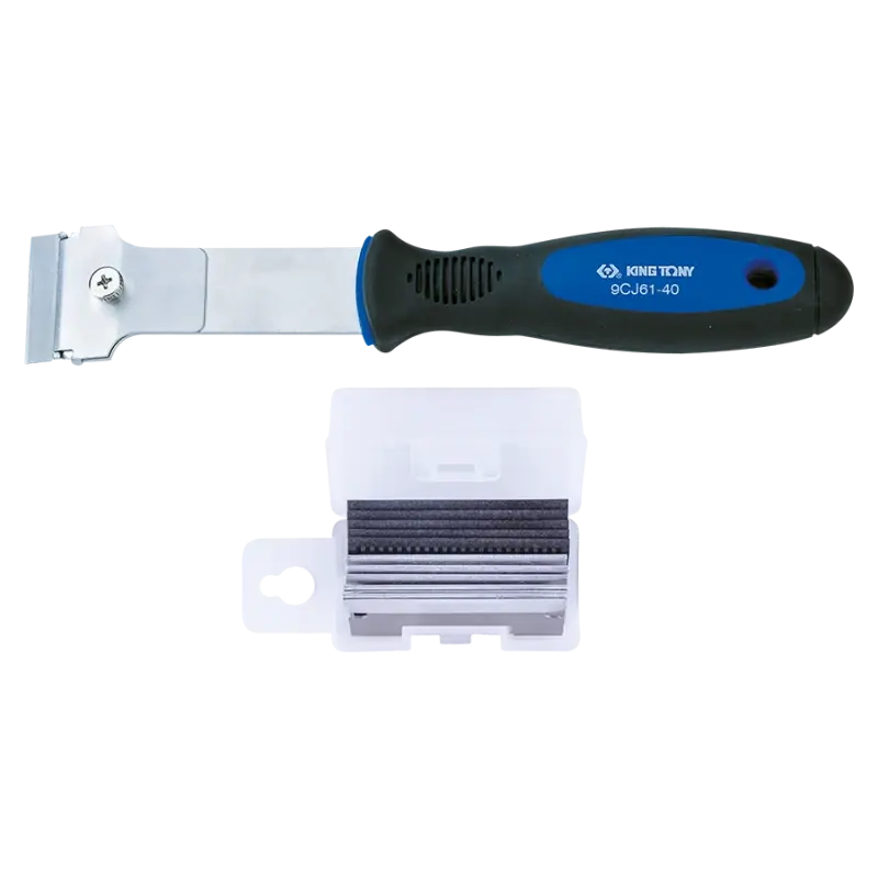 Usine Directe Grattoir Plat Avec 4 Lames En Plastique + 4 Lames En Acier King Tony – 9CJ61C1