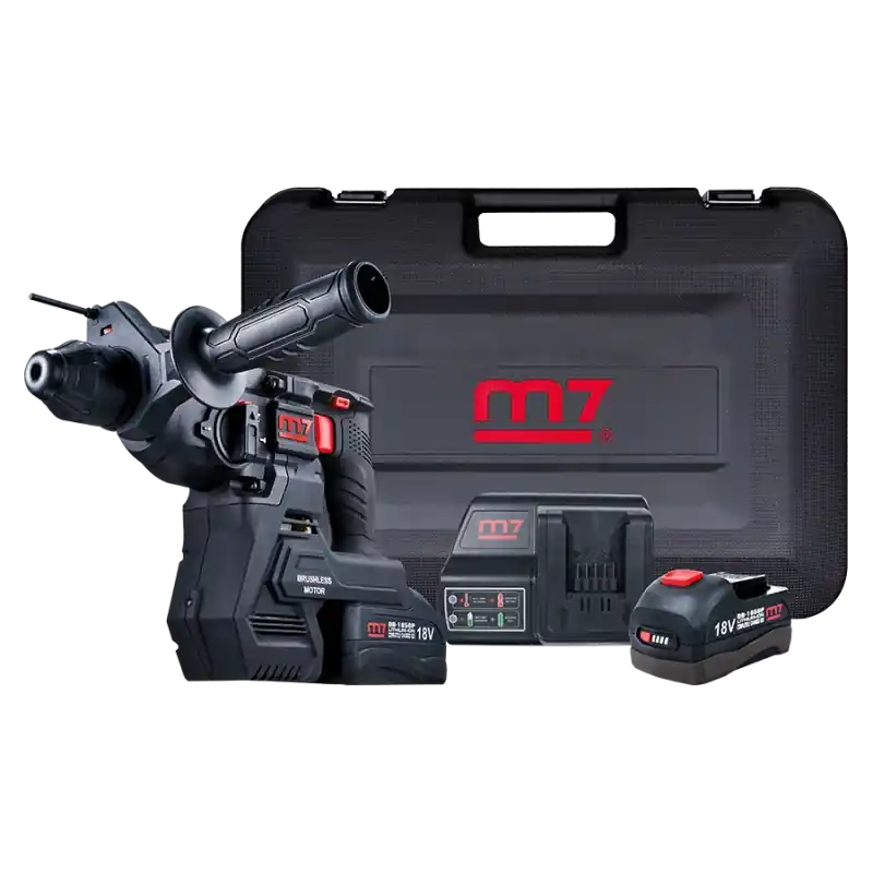 Perforateur 18V + Chargeur Et 2 Batteries 5Ah M7 - DRH101A Nouveauté