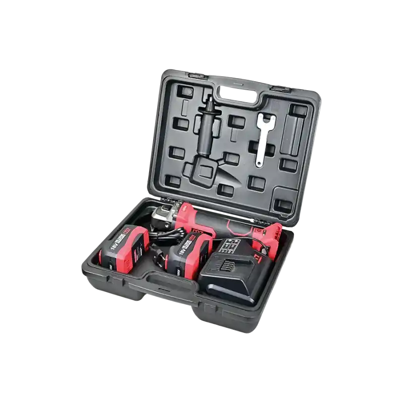 Dernière Chance Meuleuse D‘Angle 18V + Chargeur Et 2 Batteries 5Ah M7 - DG501A
