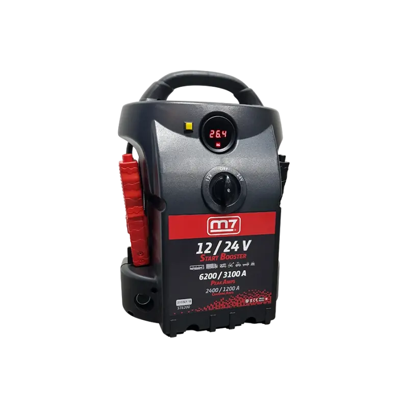 Top Vente Booster 12/24V - 2400/1200Ca - 6200/3100Pa M7 - ST6200