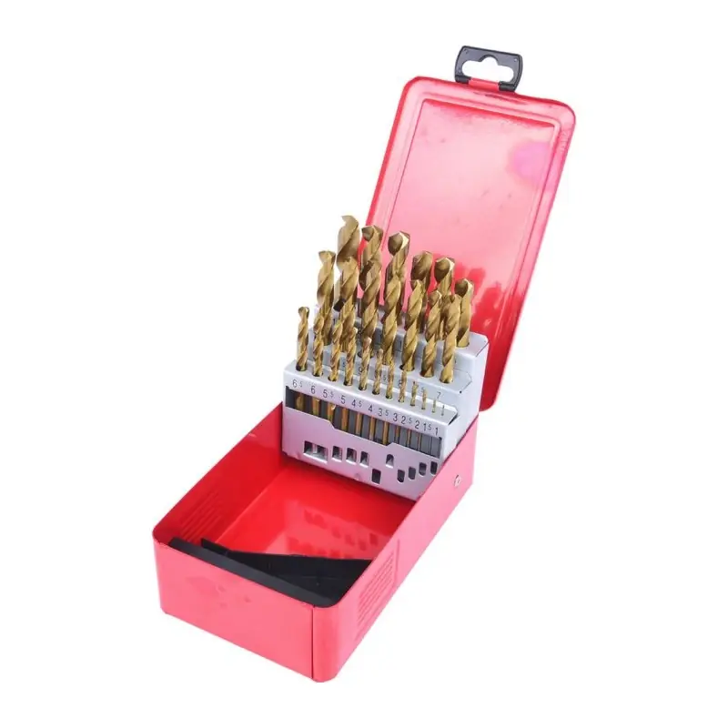 Expédition Rapide Coffret de Forets HSS TIN 25 Pcs KS Tools - 330.4613