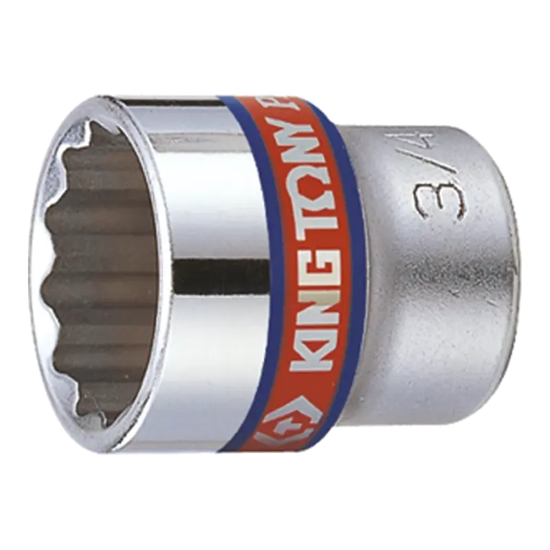 Expédié Aujourd'hui Douille Standard En Pouces 12 Pans 3/8" King Tony