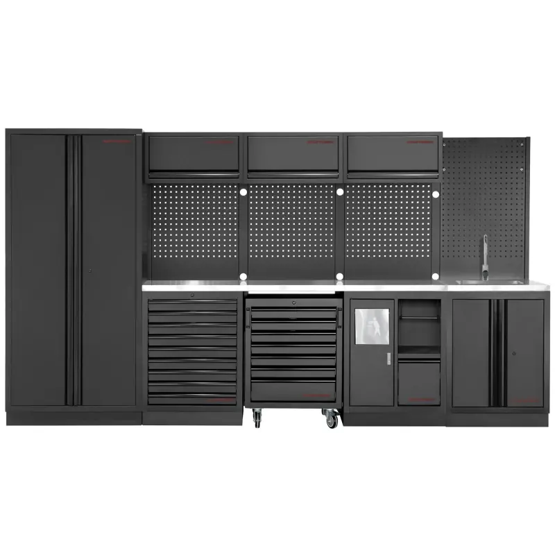 Affaire À Saisir Mobilier d‘atelier 4 éléments Mobilio BLK Sanitory Kraftwerk – 3964D-BLK-IX-SANA