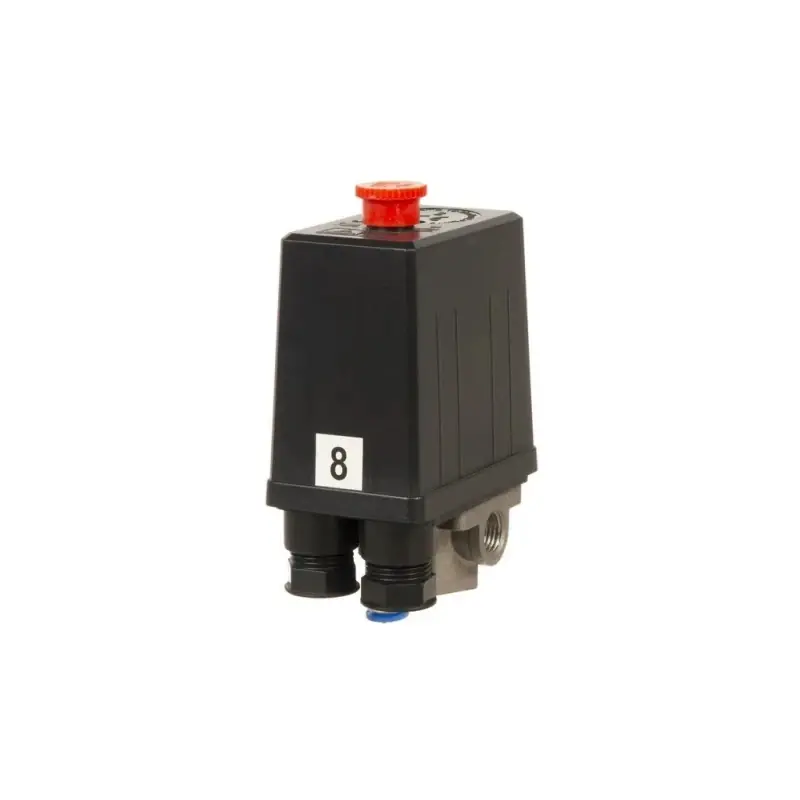 Pressostat 4 voies 3/8‘‘ monophasé Nuair – 9415625 Populaire