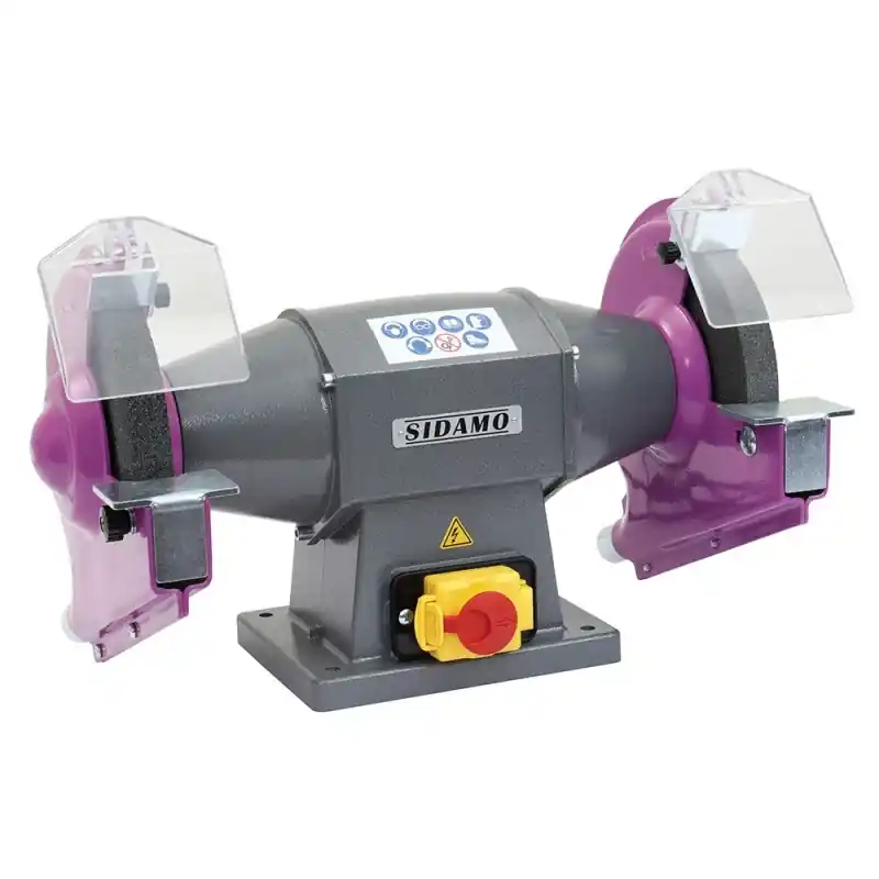 Touret à Meuler 400 V triphasé ULTRA 200 TMT SIDAMO - 20113119 Haute Qualité