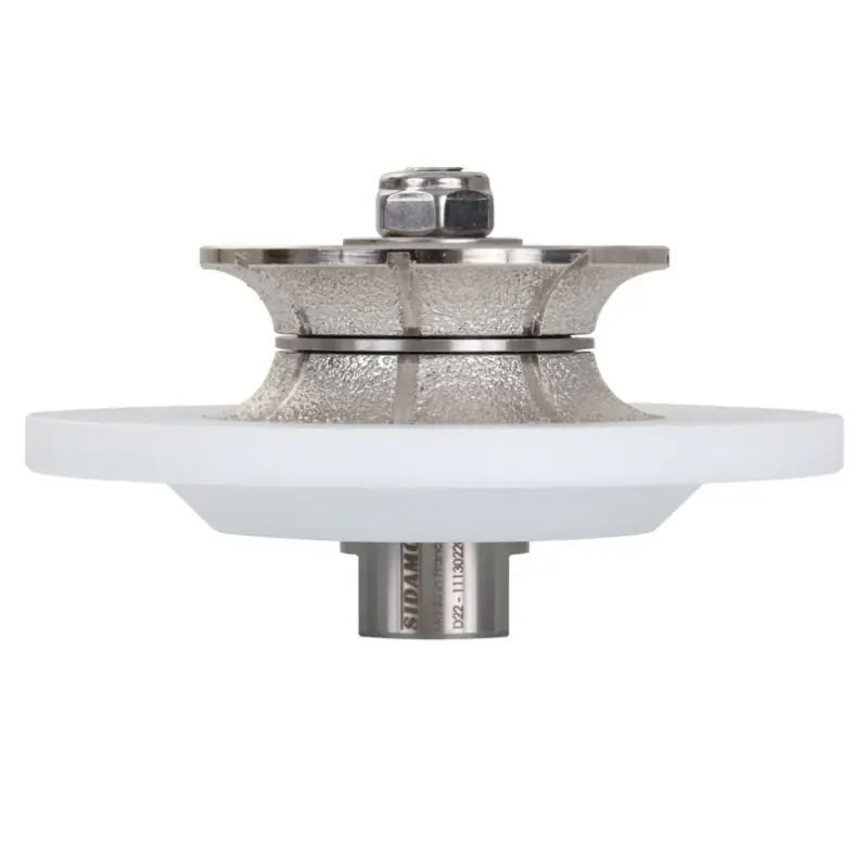 Certifié Meule Diamantée Demi Rond ULTRA PROFIL SIDAMO - 11130220