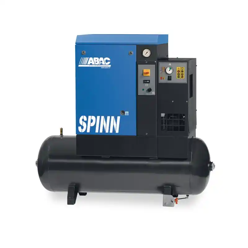 Acheter Direct Compresseur d‘air rotatif à vis avec sécheur 200L 7.5 Cv 10 Bar Série SPINN ABAC 4152054991