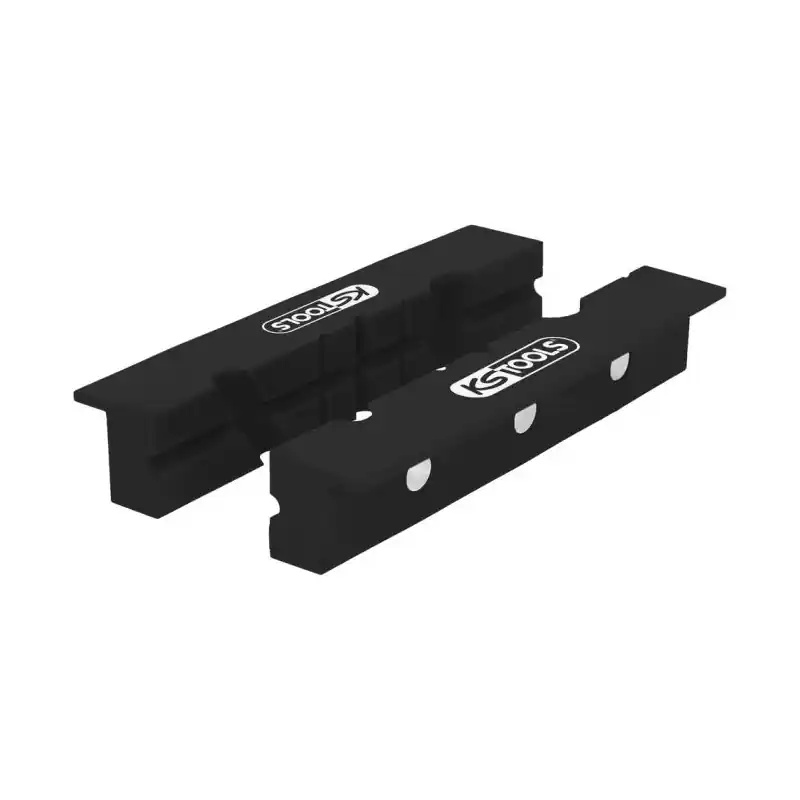 Jeu de 2 mordaches aimantés pour étaux L150 mm KSTOOLS - 914.0151F Nouvel Arrivage