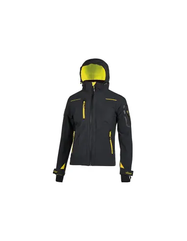 Prix Choc Veste de travail femme Softshell SPACE LADY Black Carbon FU259BC - Upower