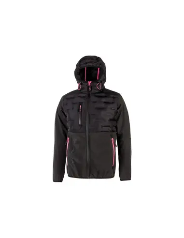 Veste de travail femme SPOCK LADY Grey Fucsia FU213GF - Upower Produit De Marque