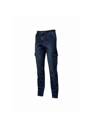 Acheter Direct Pantalon Jean de travail TOMMY Deep Blue EX244DB – Upower