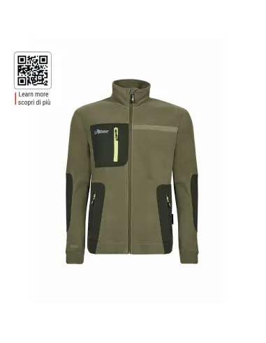 Sweat Polaire de travail VENUS Burnt Olive FU225BO – Upower Populaire