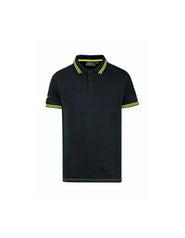 Polo manches courtes WAY Black Carbon EY264BC - Upower Seulement Aujourd'hui