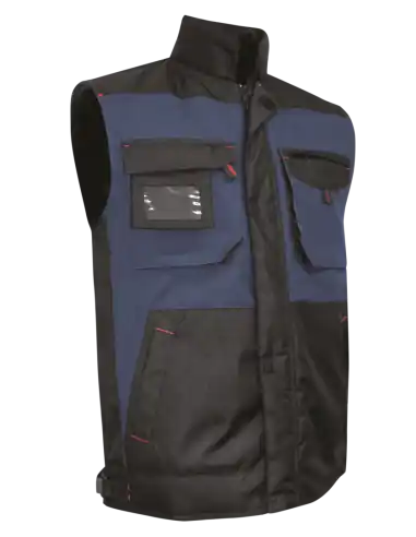 Bodywarmer bicolore authentic 5039 MECHE – LMA Offre Spéciale