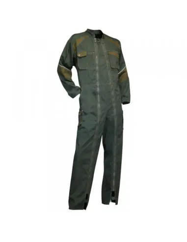 Combinaison de travail 2 zips bicolore biais rétro 401601 FOURCHE – LMA Livraison Express