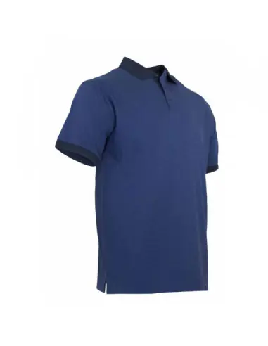 Polo maille piquée chinée 9164 CARRELAGE – LMA Super Prix