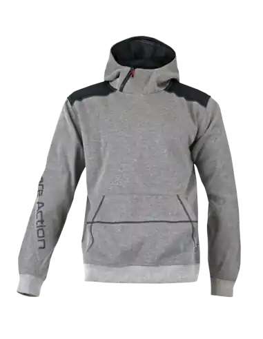Marque Sweat col montant capuche et poche kangourou 8079 CYBER – LMA