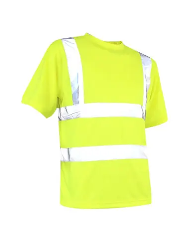 Tee-shirt col rond haute visibilité 951800 GYROPHARE – LMA Authentique