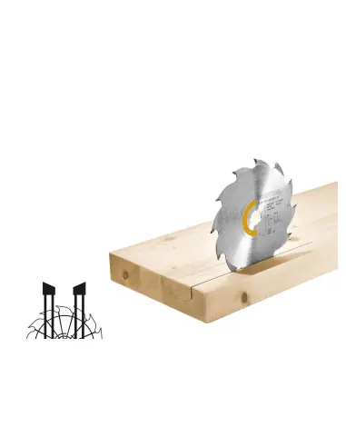 Achat Immédiat Lame de scie circulaire HW 168x1,8x20 PW16 WOOD RIP CUT 205763 - Festool