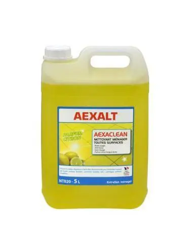 Nettoyant ménager citron Aexaclean (5 litres) NT020 - Aexalt Pluho Expédition Rapide