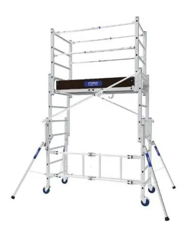 Echafaudage télescopique Z‘TOWER 3.80M 22407420 – Tubesca-Comabi Promotion