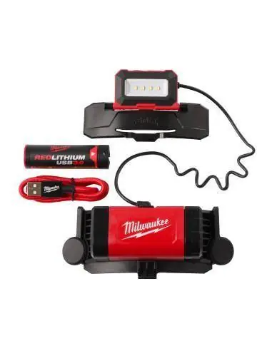 Haute Qualité Lampe frontale rechargeable USB 4V 600 Lumens L4 BOLTHL-301 4933479902 - Milwaukee
