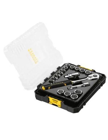 Coffret de douilles 3/8&Prime; 18 pièces STAKBOX M FATMAX FMMT98102-0 – Stanley Prix Bas