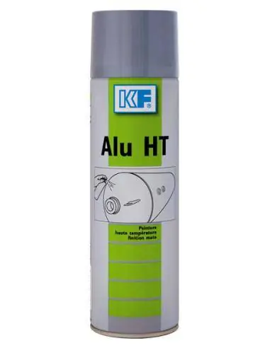 Peinture aérosol haute température Alu HT 6026 - KF Dernier Modèle